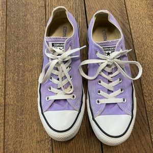 Light purple converse